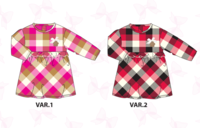 VESTITINO NEONATA 69713 Tellini S.r.l. Ingrosso Abbigliamento
