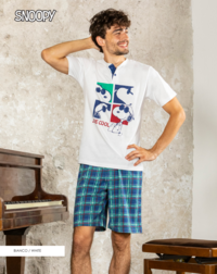 PIGIAMA UOMO M/M PNG7101 Tellini S.r.l. Ingrosso Abbigliamento