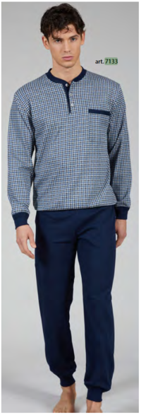 PIGIAMA SERAFINO UOMO M/L 7133 Tellini S.r.l. Ingrosso Abbigliamento