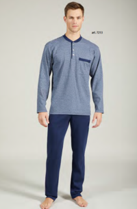 PIGIAMA SERAFINO CONFORMATO UOMO M/L 7213 Tellini S.r.l. Wholesale Clothing