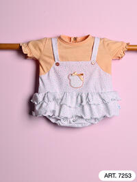 NEWBORN ROMPER 7253 Tellini S.r.l. Wholesale Clothing
