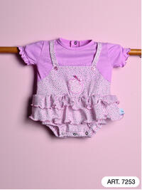NEWBORN ROMPER 7253 Tellini S.r.l. Wholesale Clothing
