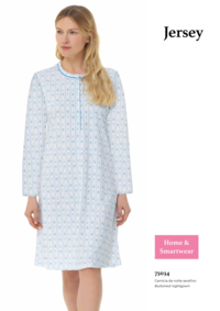 CAMICIA NOTTE SERAFINO DONNA M/L LQ175034 Tellini S.r.l. Ingrosso Abbigliamento