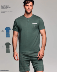 PIGIAMA SERAFINO UOMO M/M CLG752451 Tellini S.r.l. Ingrosso Abbigliamento