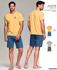 PIGIAMA SERAFINO UOMO M/M CLG752452 Tellini S.r.l. Ingrosso Abbigliamento
