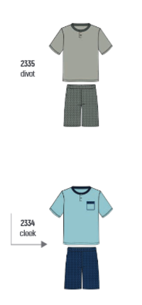 PIGIAMA SERAFINO UOMO M/M SYE752460 Tellini S.r.l. Ingrosso Abbigliamento