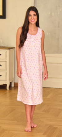 WOMEN'S SERAFINO NIGHTGOWN S/L LS175389 Tellini S.r.l. Wholesale Clothing