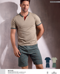 MEN'S SERAFINO PAJAMAS S/M 754276 Tellini S.r.l. Wholesale Clothing