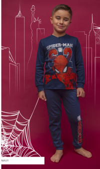 PIGIAMA BAMBINO M/L MV40M7603 Tellini S.r.l. Ingrosso Abbigliamento