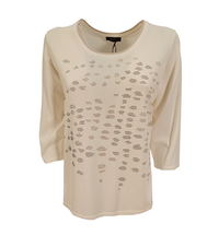 WOMEN'S 3/4M SWEATER 7628 Tellini S.r.l. Wholesale Clothing