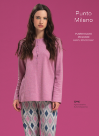 PIGIAMA SERAFINO DONNA M/L LQ277047 Tellini S.r.l. Ingrosso Abbigliamento