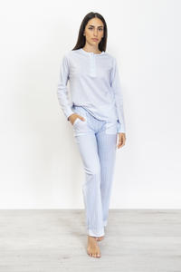 PIGIAMA SERAFINO DONNA M/L RR15 Tellini S.r.l. Ingrosso Abbigliamento