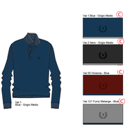 MEN'S SHAPED POLO SHIRT M/L 9026C Tellini S.r.l. Wholesale Clothing
