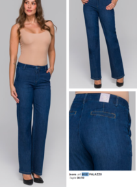 WOMEN'S JEANS 91137 Tellini S.r.l. Wholesale Clothing