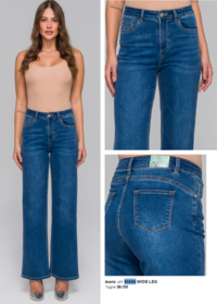 WOMEN'S JEANS 91659 Tellini S.r.l. Wholesale Clothing