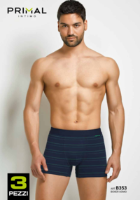 TRIS BOXER UOMO B353 Tellini S.r.l. Ingrosso Abbigliamento