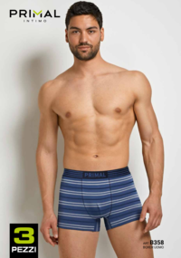 TRIS BOXER UOMO B358 Tellini S.r.l. Ingrosso Abbigliamento