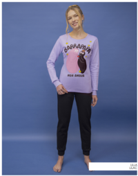 PIGIAMA DONNA M/L BAD2705 Tellini S.r.l. Ingrosso Abbigliamento