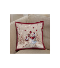 FEDERA NATALE BASIL 50X50 Tellini S.r.l. Ingrosso Abbigliamento