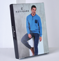 PIGIAMA SERAFINO UOMO M/L 141974 Tellini S.R.L. Veleprodajna odjeća