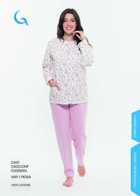 ŽENSKA OTVORENA PIDŽAMA M/L C502/CB580081 Tellini S.R.L. Veleprodajna odjeća