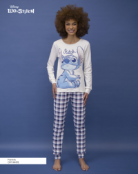 PIGIAMA DONNA M/L DYD2707 Tellini S.r.l. Ingrosso Abbigliamento