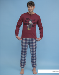 PIGIAMA UOMO M/L DYG4715 Tellini S.r.l. Wholesale Clothing