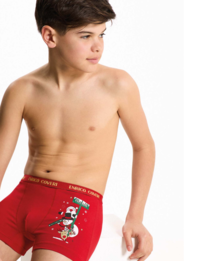 BOXER NATALE BAMBINO EB4165 Tellini S.r.l. Ingrosso Abbigliamento