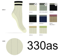 WOMEN'S SHORT SOCKS ELISA20 Tellini S.r.l. Wholesale Clothing