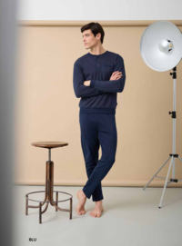PIGIAMA CONFORMATO UOMO M/L EP2201C Tellini S.r.l. Ingrosso Abbigliamento