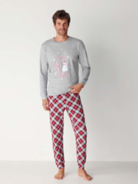 PIGIAMA UOMO M/L EPU04 NATALE Tellini S.r.l. Ingrosso Abbigliamento