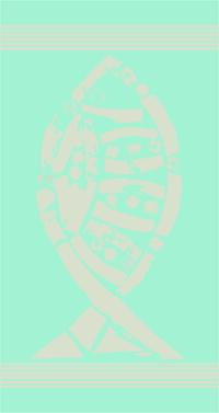 BLUE FOUTA BEACH TOWEL 90X170 Tellini S.r.l. Wholesale Clothing
