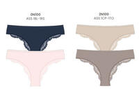 BIPACK BRAZILIAN WOMEN'S GD284 COLOR Tellini S.r.l. Wholesale Clothing