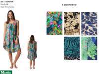 WOMEN'S DRESS S/L GENOA Tellini S.r.l. Wholesale Clothing