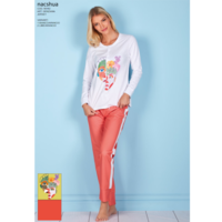 PIGIAMA SERAFINO DONNA M/L GENZIANA Tellini S.r.l. Ingrosso Abbigliamento