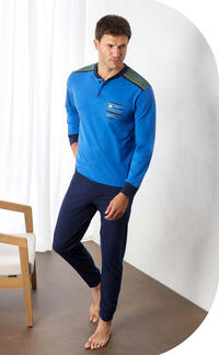 MUŠKA PIDŽAMA M/L GP1144 Tellini S.R.L. Veleprodajna odjeća