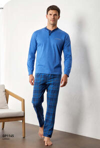 MEN'S PAJAMAS M/L GP1145 Tellini S.r.l. Wholesale Clothing