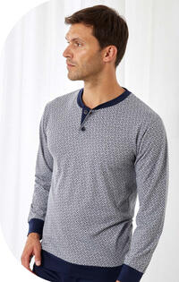 MUŠKA PIDŽAMA M/L GP1148 Tellini S.R.L. Veleprodajna odjeća