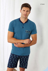MEN'S PAJAMAS S/S GP1161 Tellini S.r.l. Wholesale Clothing