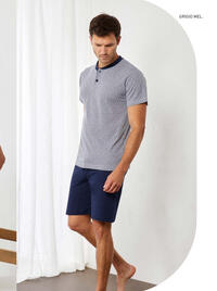 MEN'S PAJAMAS S/S GP1162 Tellini S.r.l. Wholesale Clothing