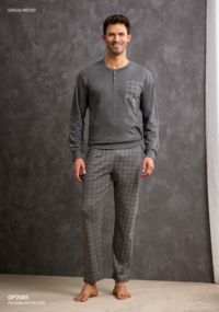 PIGIAMA UOMO M/L GP2085 Tellini S.r.l. Wholesale Clothing