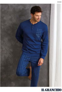 PIGIAMA UOMO M/L GP2085 Tellini S.r.l. Wholesale Clothing