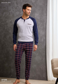 PIGIAMA UOMO M/L GP2088 Tellini S.r.l. Wholesale Clothing