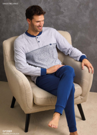 PIGIAMA UOMO M/L GP2089 Tellini S.r.l. Wholesale Clothing