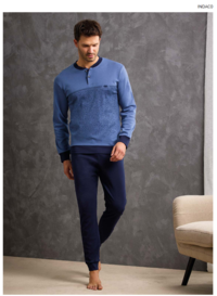 PIGIAMA UOMO M/L GP2089 Tellini S.r.l. Wholesale Clothing