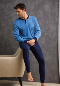 PIGIAMA UOMO M/L GP2091 Tellini S.r.l. Wholesale Clothing