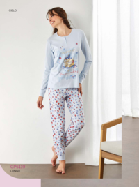 PIGIAMA DONNA M/L GP5119 Tellini S.R.L. Veleprodajna odjeća