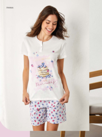WOMEN'S S/M PAJAMAS GP5131 Tellini S.r.l. Wholesale Clothing