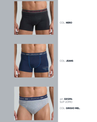 TRIS SLIP UOMO GS1294 Tellini S.r.l. Ingrosso Abbigliamento