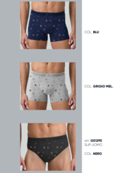 TRIS SLIP UOMO GS1295 Tellini S.r.l. Ingrosso Abbigliamento